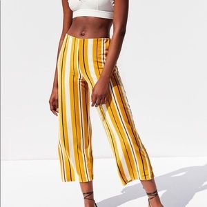 Urban Outfitters Terry Striped Wide Leg Pant